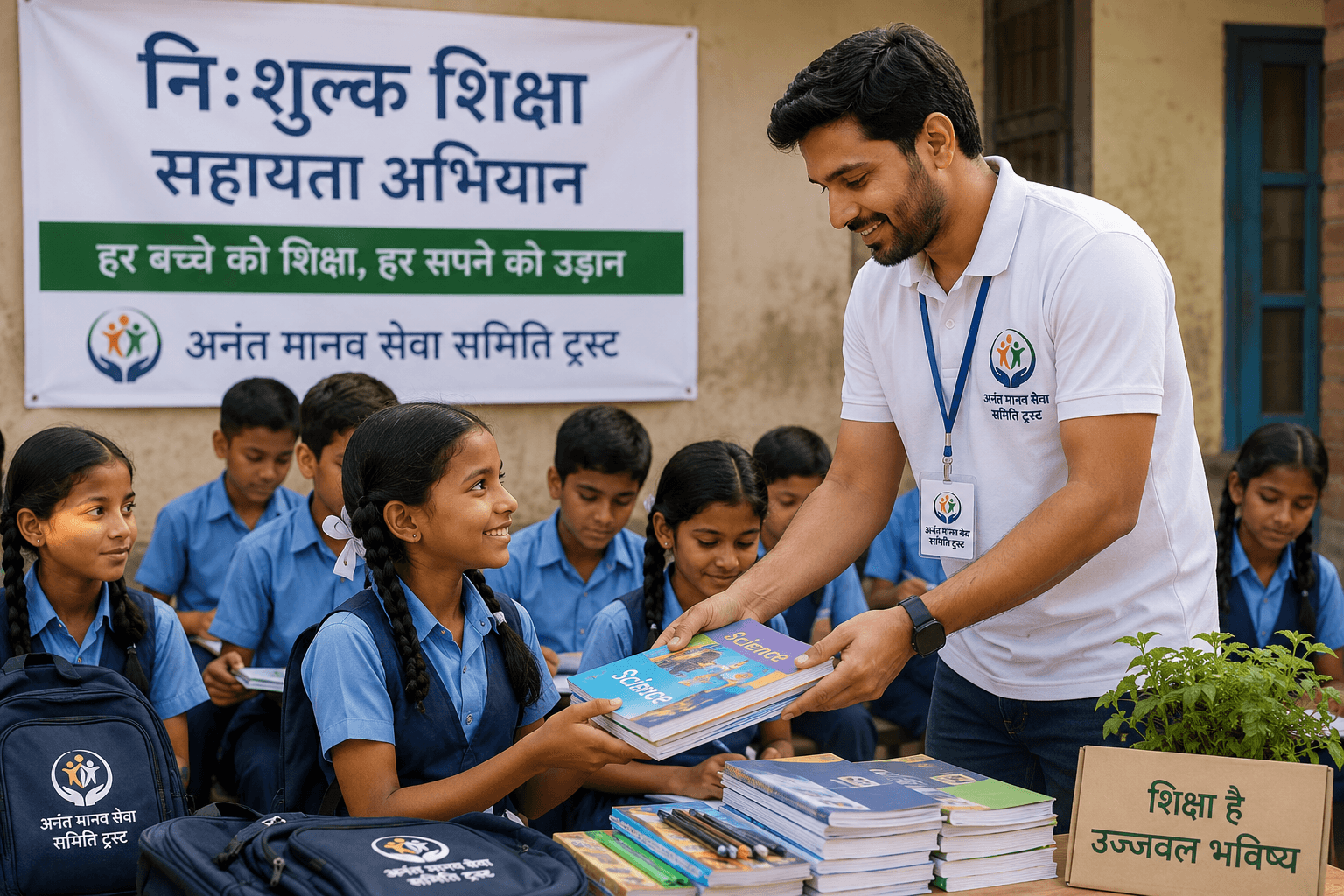 निःशुल्क शिक्षा सहायता अभियान